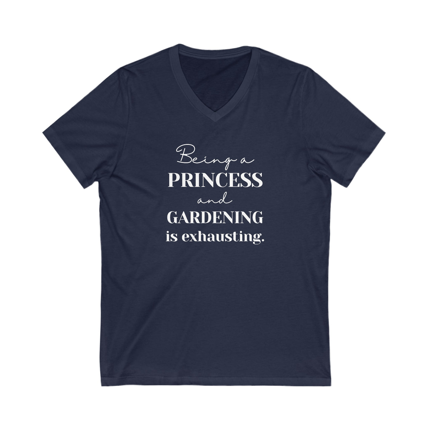 ROYAL GREEN THUMB Jersey Short Sleeve V-Neck Tee