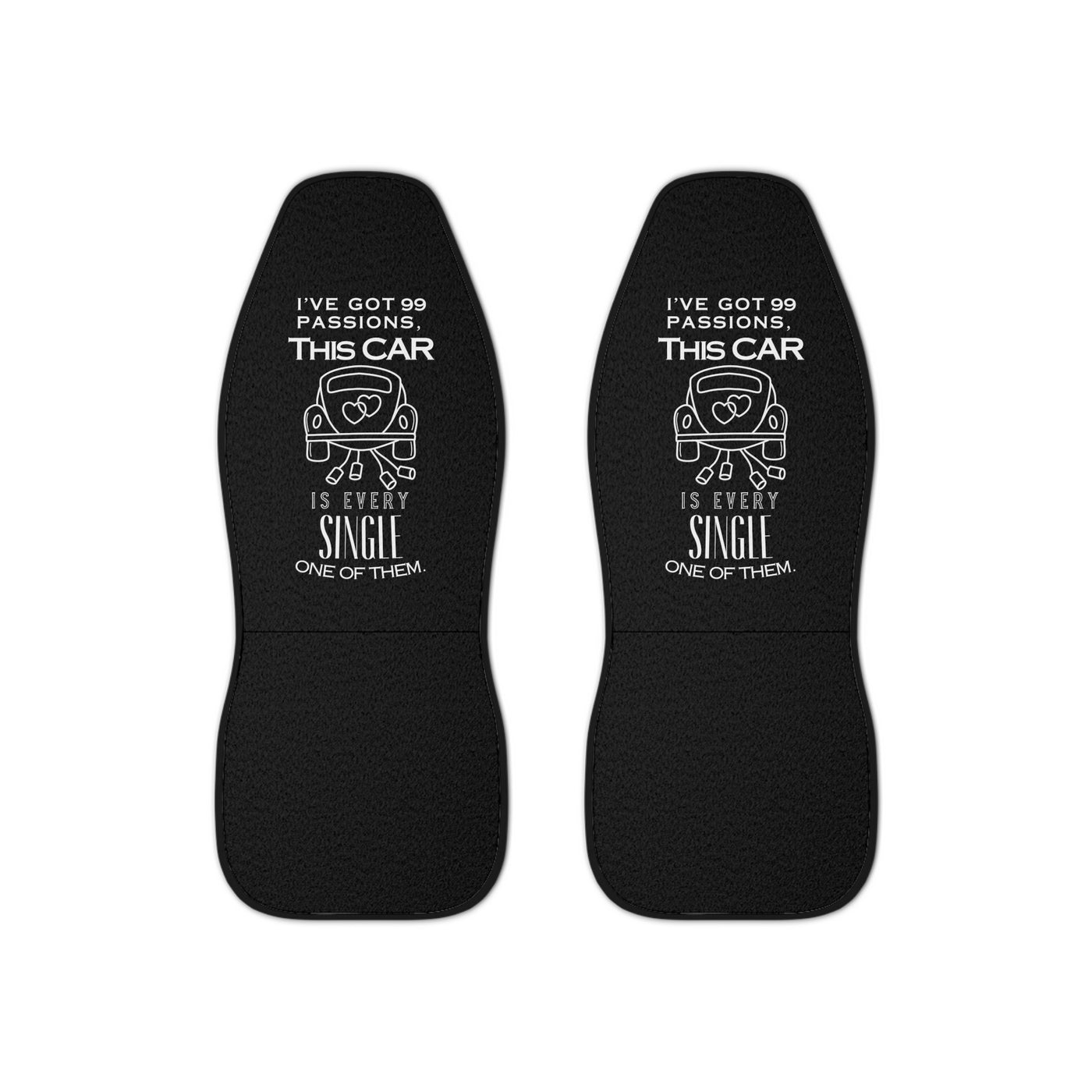 PASSION-DRIVEN Car Seat Covers