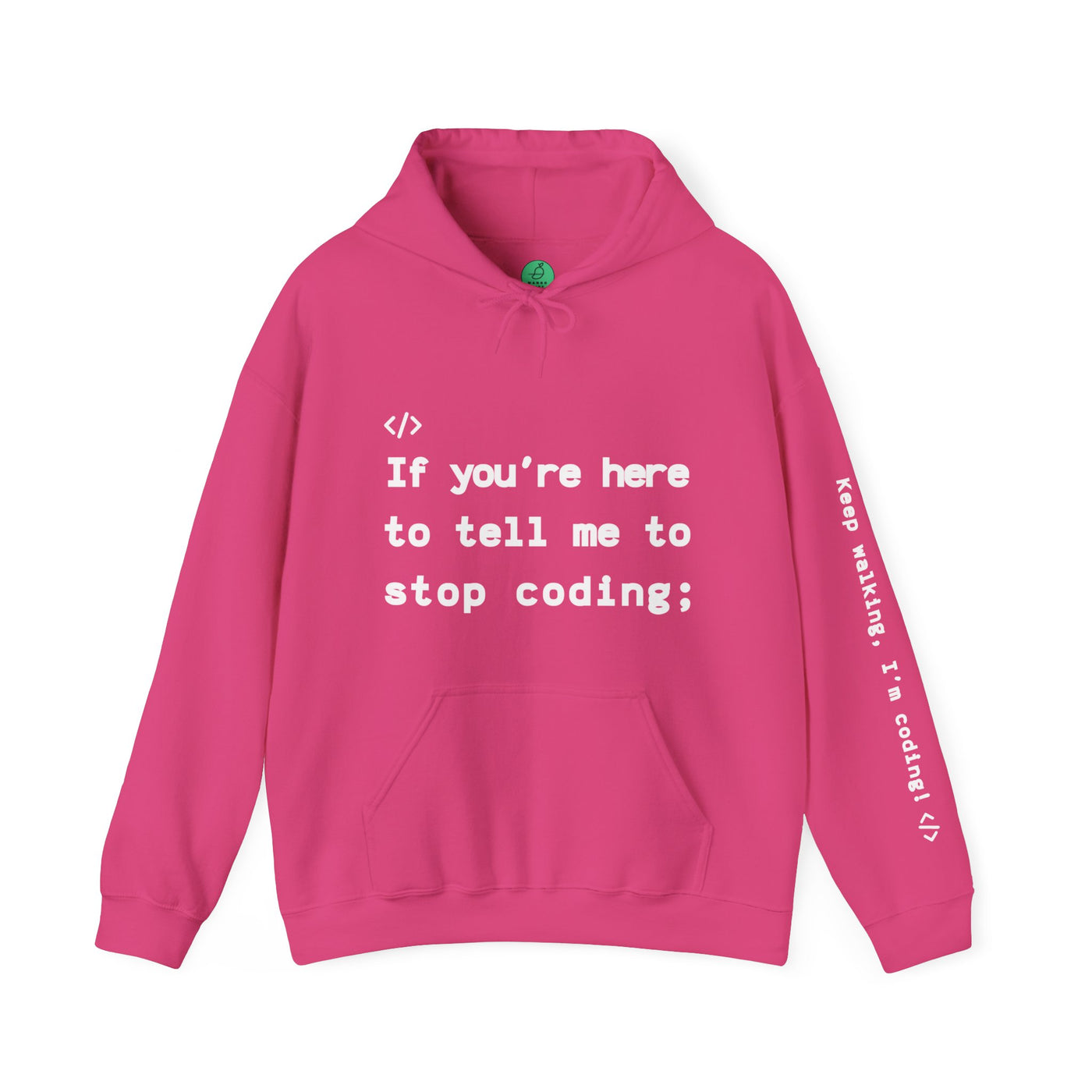 CODING ENTHUSIAST Unisex Heavy Blend™ Hooded Sweatshirt
