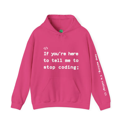 CODING ENTHUSIAST Unisex Heavy Blend™ Hooded Sweatshirt
