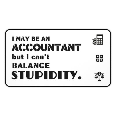 ACCOUNTANT's WISDOM Desk Mat