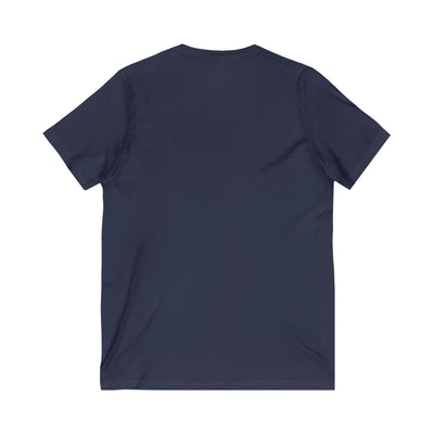 SEXY MAMA LIPS Jersey Short Sleeve V-Neck Tee