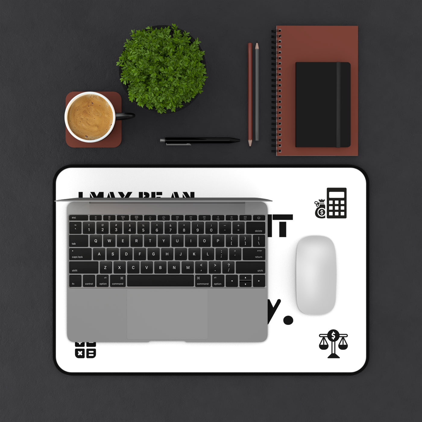 ACCOUNTANT's WISDOM Desk Mat