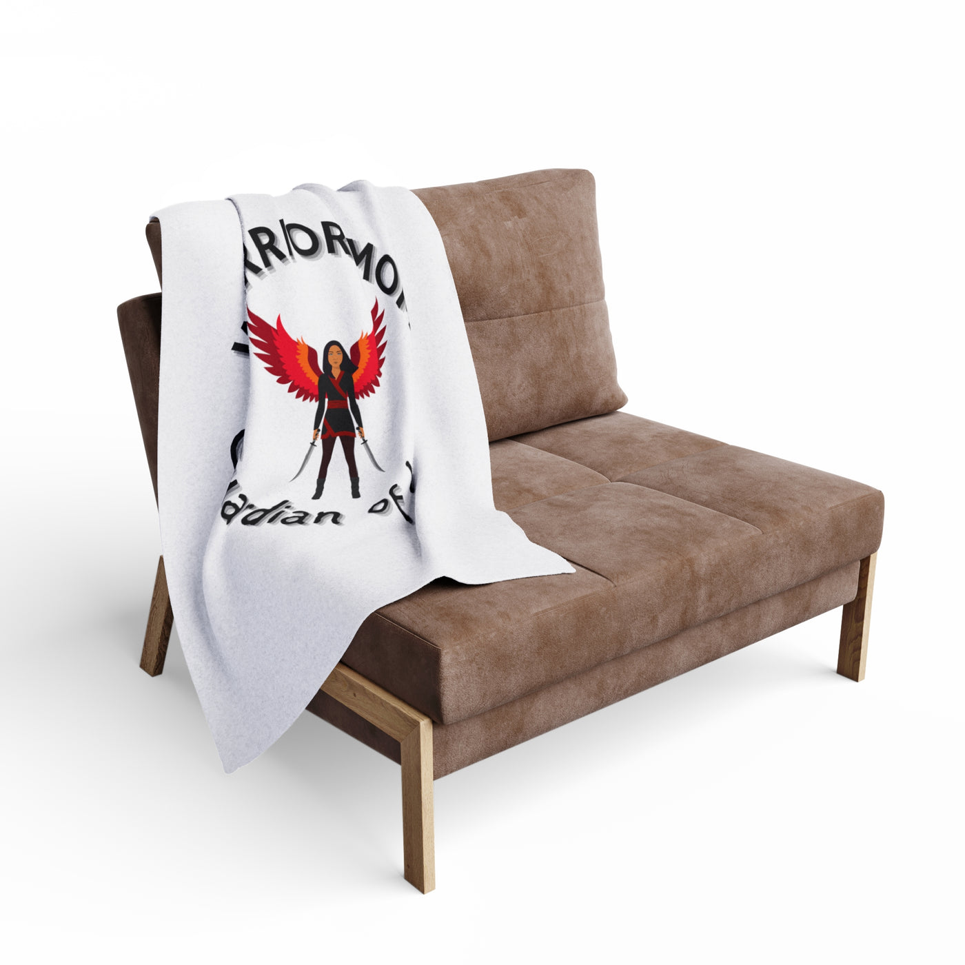 WARRIOR MOM Arctic Fleece Blanket