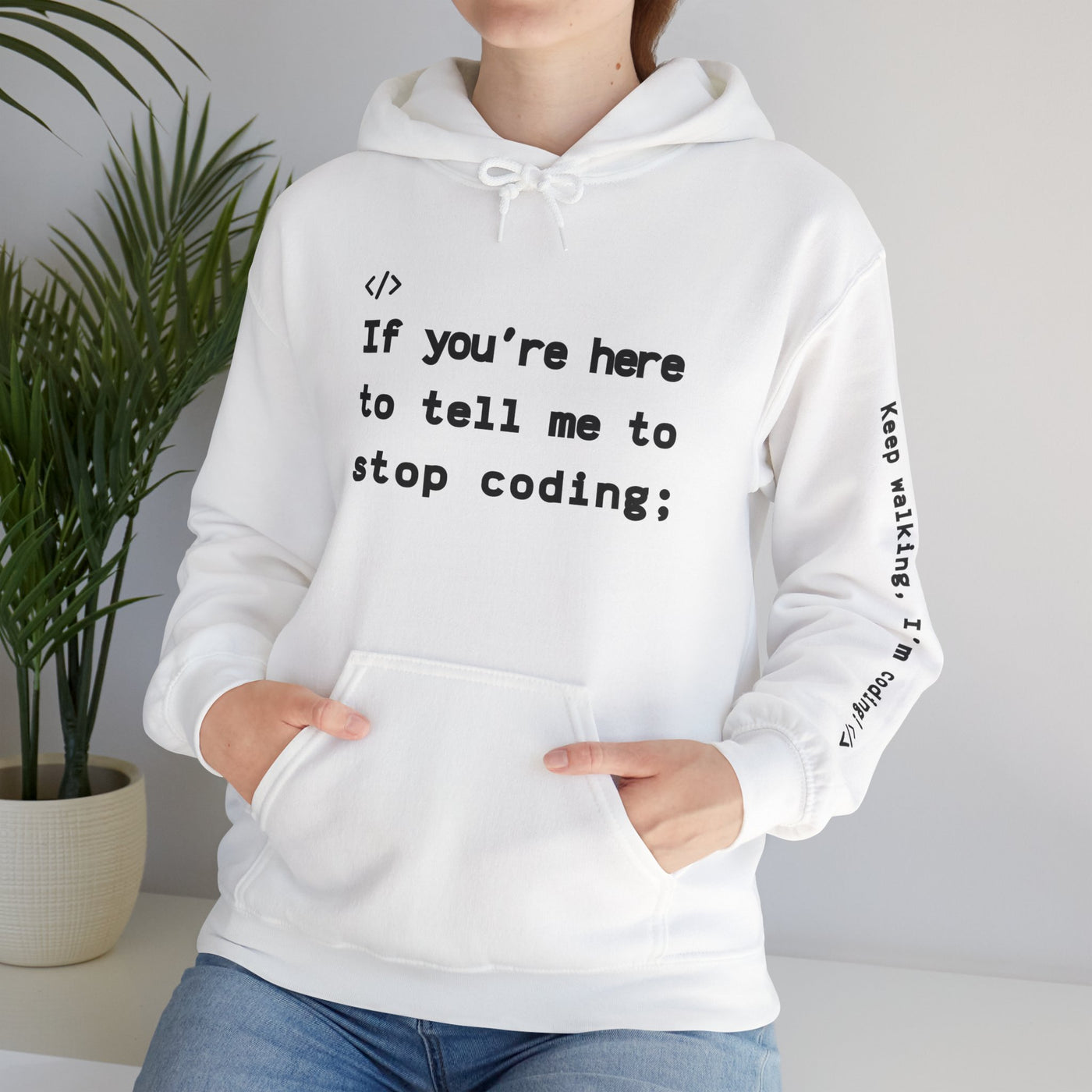 CODING ENTHUSIAST Unisex Heavy Blend™ Hooded Sweatshirt