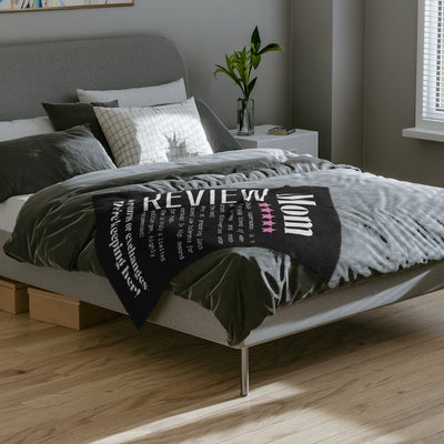 LIMITED EDITION GEM MOM Velveteen Microfiber Blanket