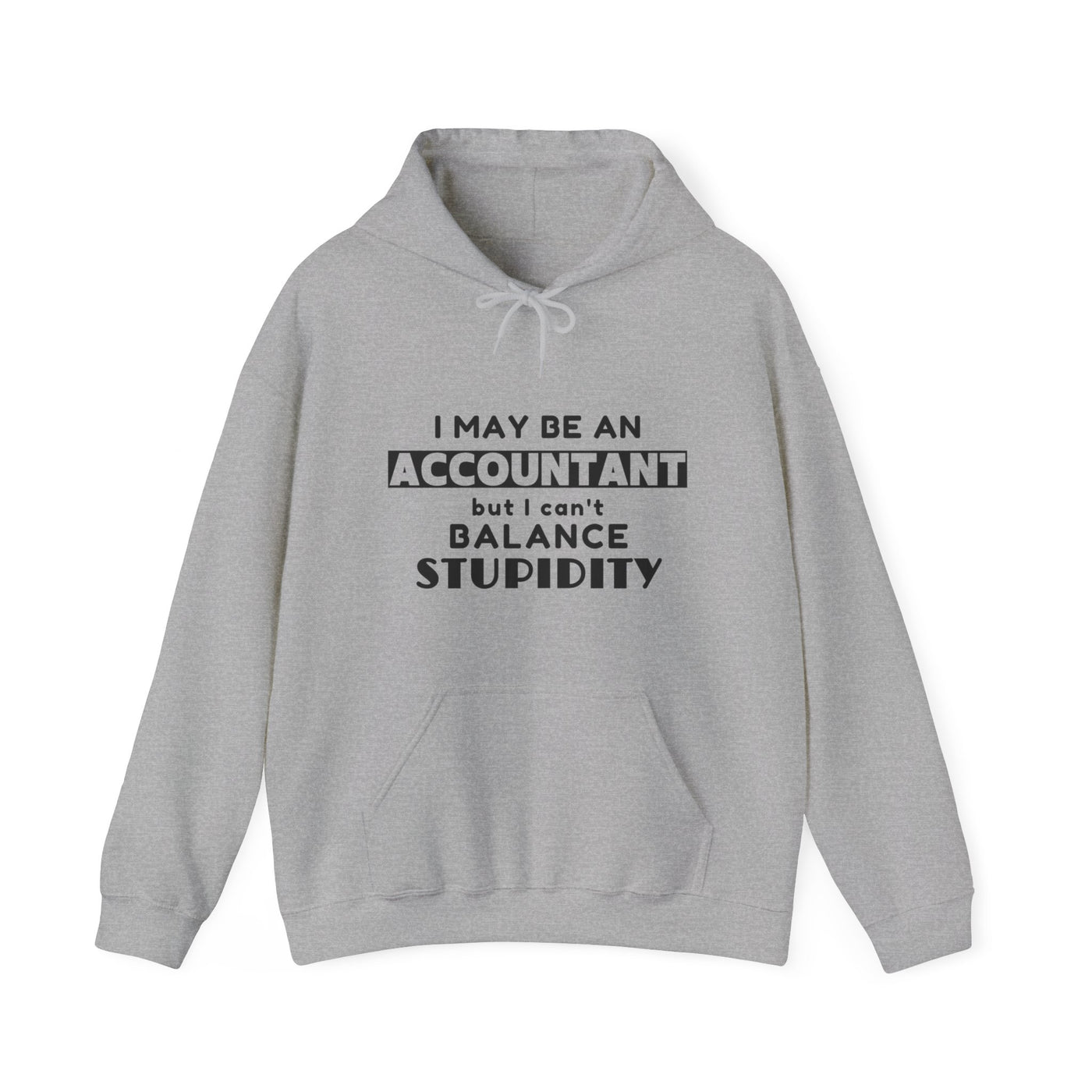 BALANCING ACT ACCOUNTANT Unisex Heavy Blend™ Hooded Sweatshirt