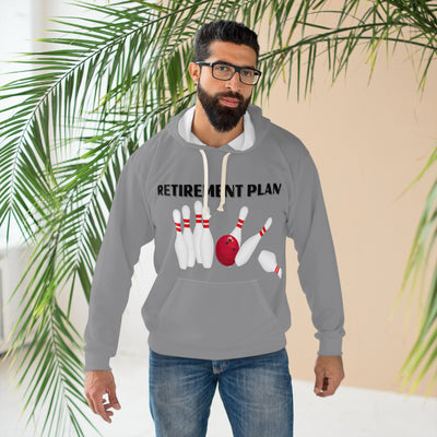 RETIREMENT PLAN BOWLING Unisex Pullover Hoodie