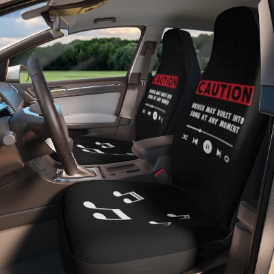 MUSICAL MADNESS Car Seat Covers