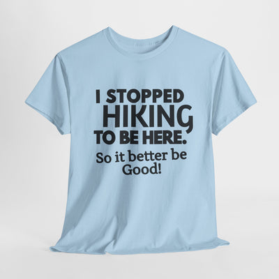 HIKING BREAK Unisex Heavy Cotton Tee