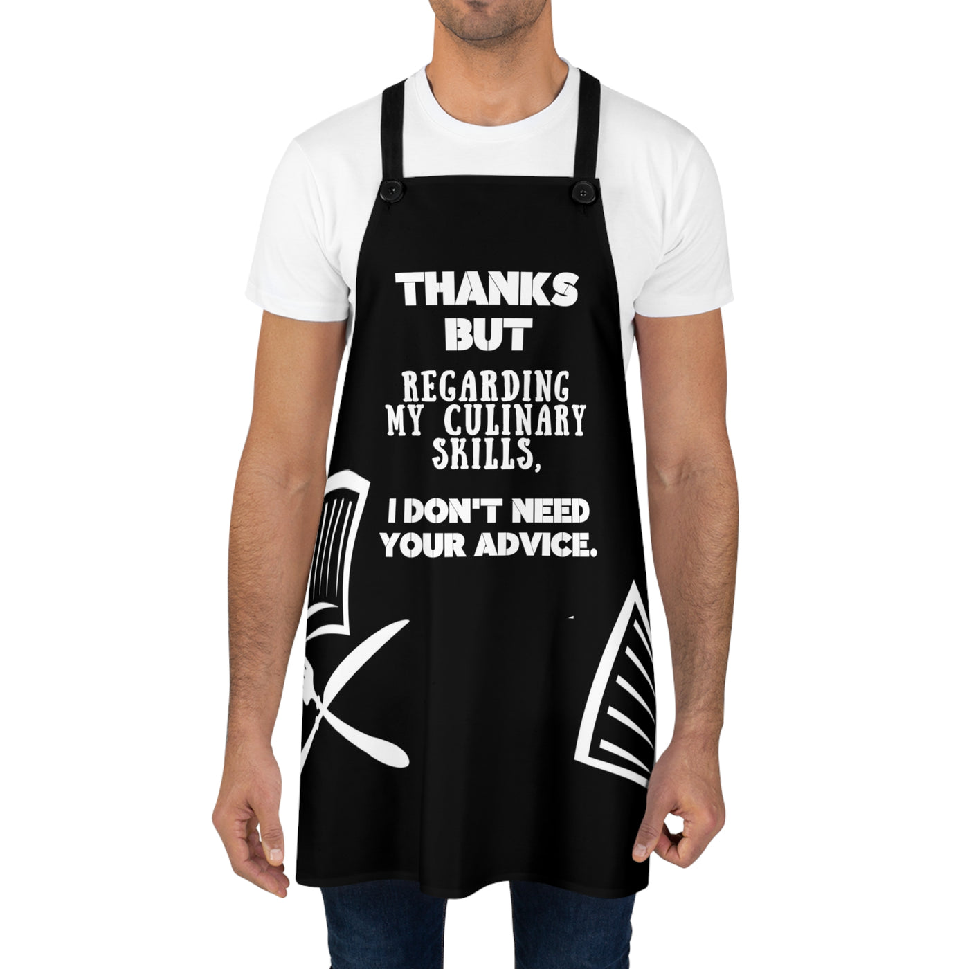 CHEF'S CONFIDENCE Apron (AOP)