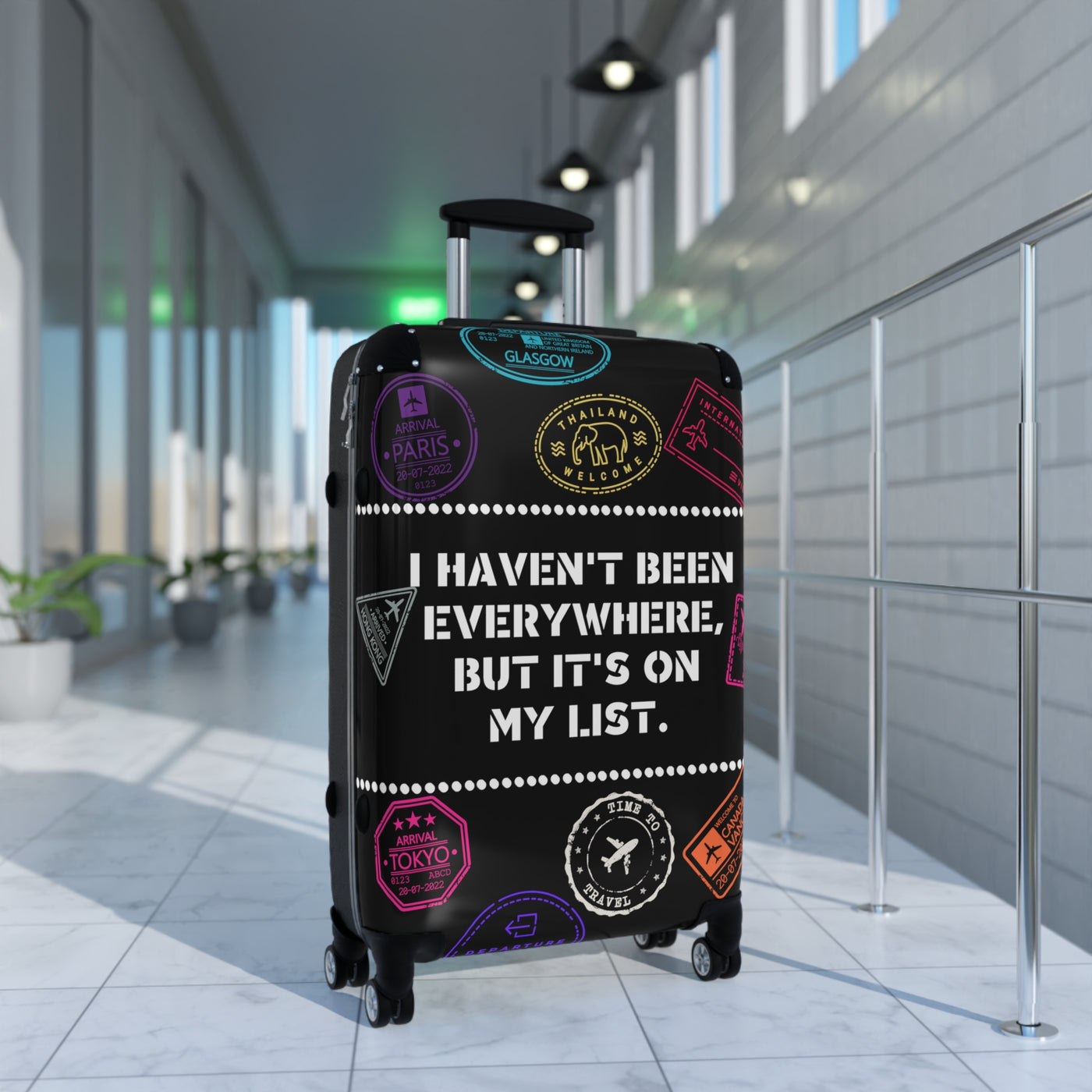 IT'S ON MY LIST Thin Suitcase - 3 sizes