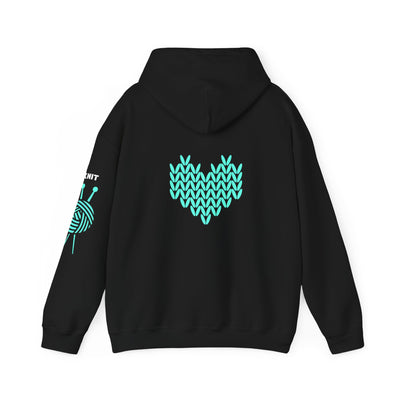 KNIT OR QUIT Unisex Heavy Blend™ Hooded Sweatshirt