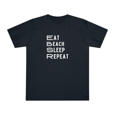 EAT, BEACH, SLEEP, REPEAT Unisex Deluxe T-shirt