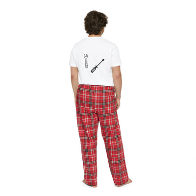 UP-AND-COMING EXPERT DIY HUSBAND Men's Short Sleeve Pajama Set