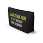 Gold Backstage Pass - Accessory Pouch