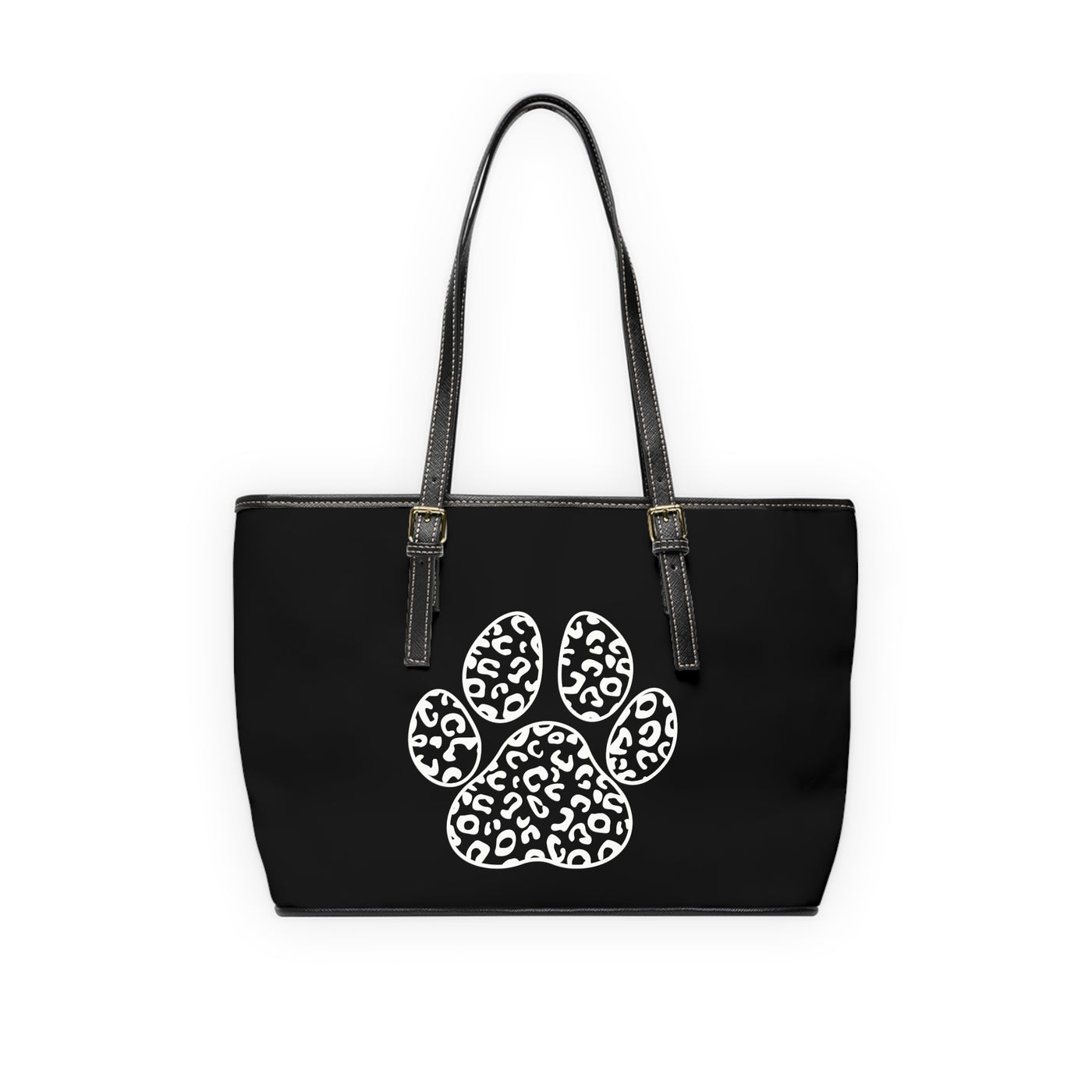 PAWSITIVELY CHIC PU Leather Shoulder Bag
