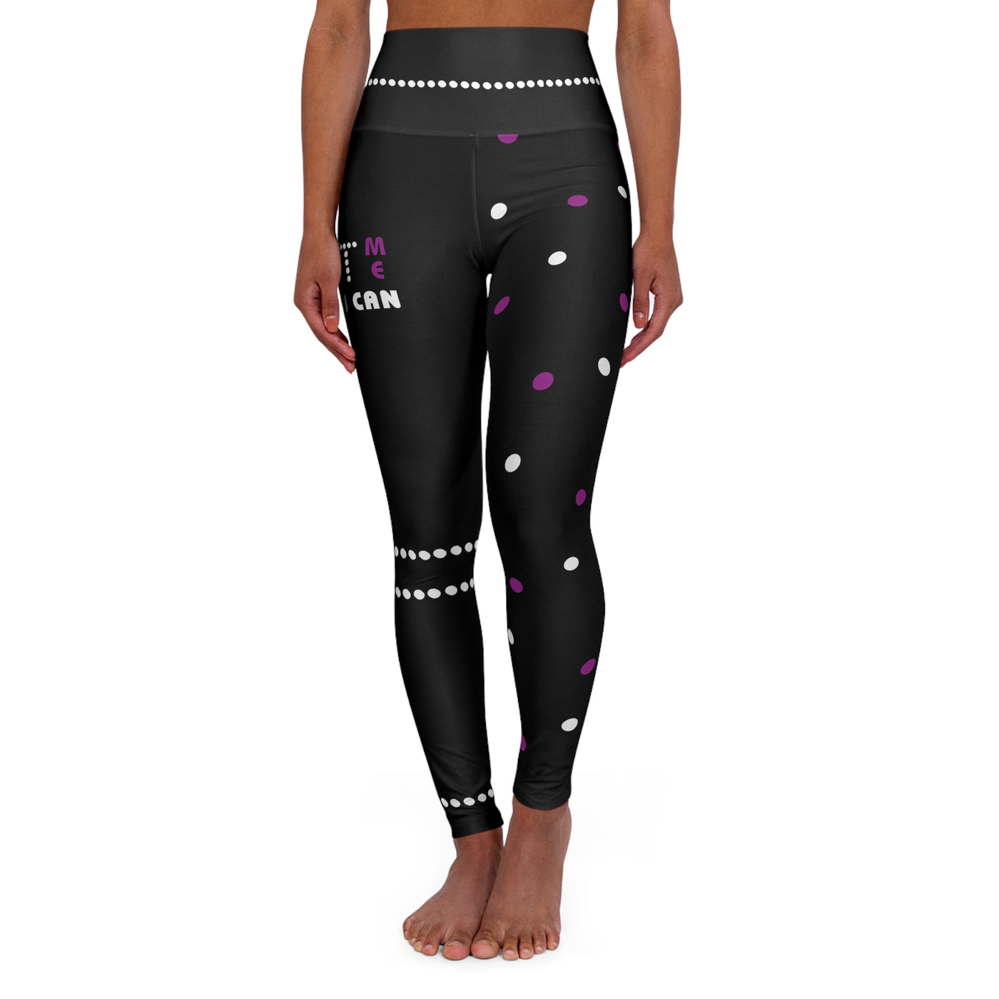 DOT ME High Waisted Leggings (AOP)