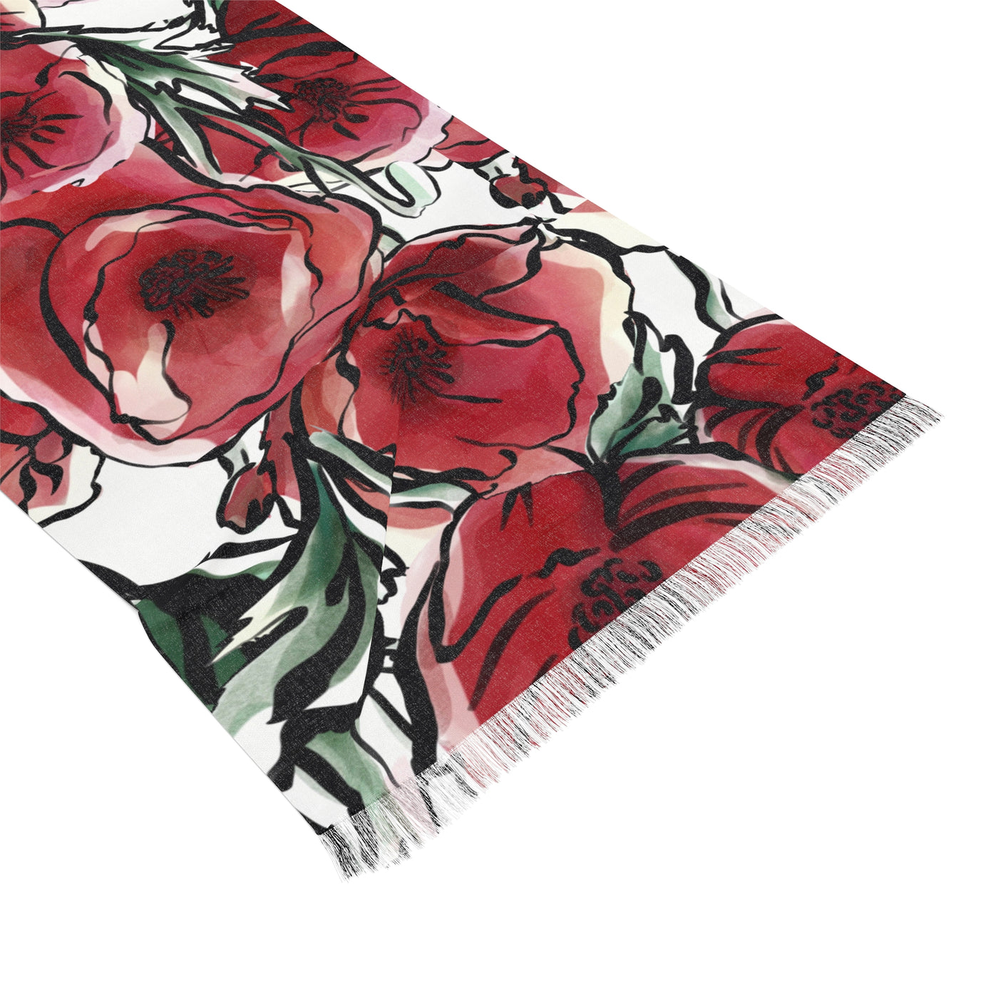 LAVISH BLOSSOMS Light Scarf - Perfect for Mom's Fresh Spring or summer nights!