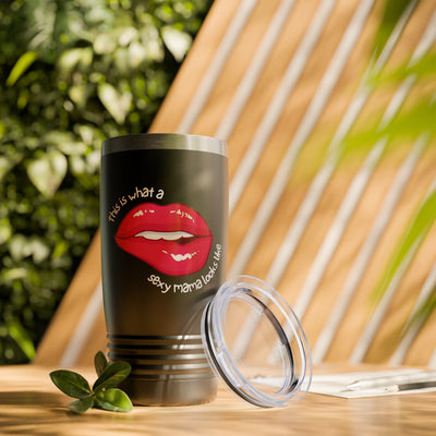 SEXY MAMA LIPS Ringneck Tumbler, 20oz