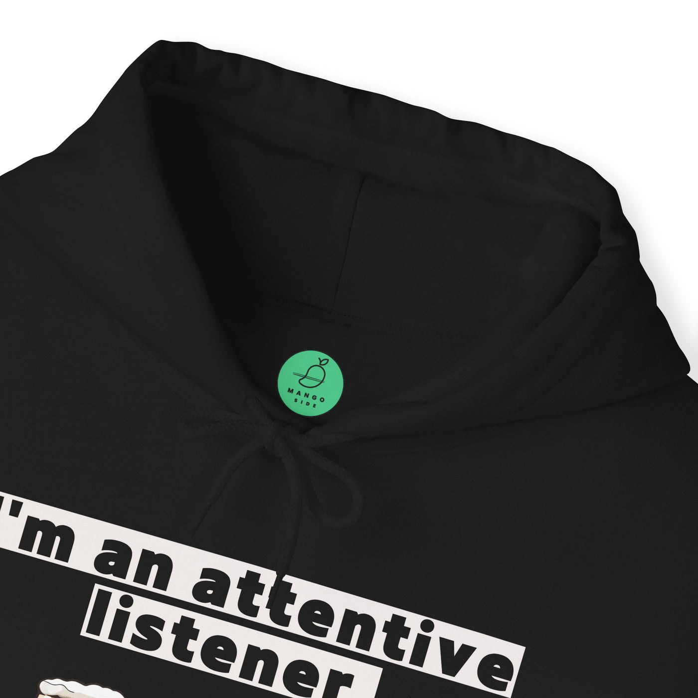 ATTENTIVE LISTENER Unisex Heavy Blend™ Hooded Sweatshirt