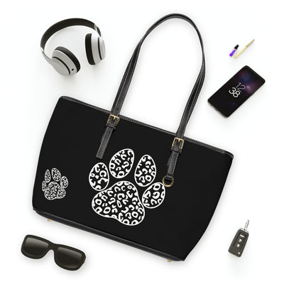 PAWSITIVELY CHIC PU Leather Shoulder Bag