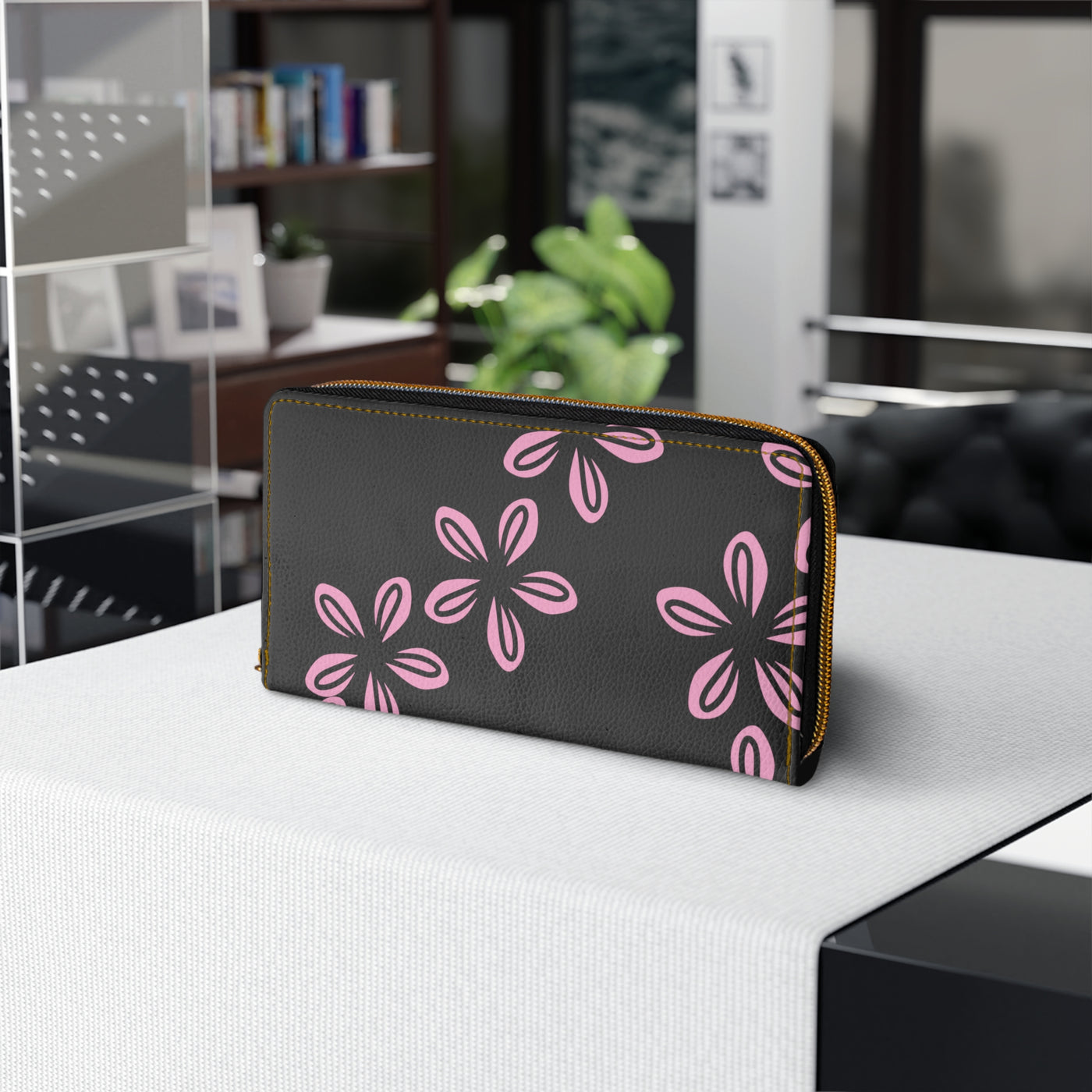 SOUL BLOSSOM Exotic Zipper Wallet