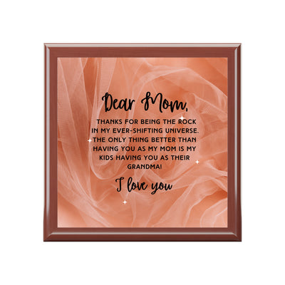 DEAR MOM Jewelry Box