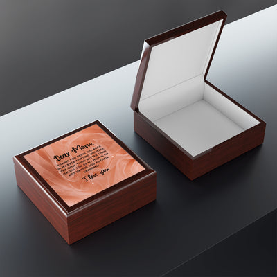 DEAR MOM Jewelry Box