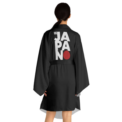 JAPANESE Long Sleeve Kimono Robe (AOP)