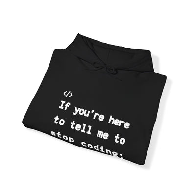 CODING ENTHUSIAST Unisex Heavy Blend™ Hooded Sweatshirt