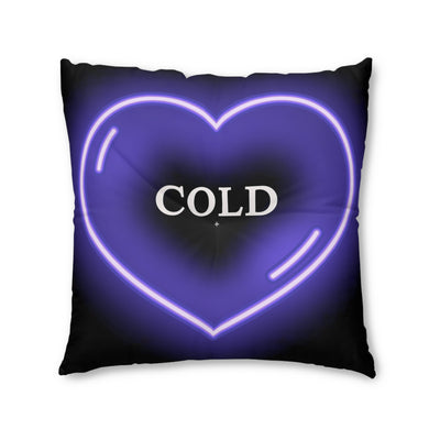 NEON Hot or Cold Tufted Floor Pillow, Square 30x30