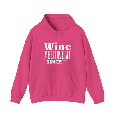 WINE ABSTINENT TOMORROW Unisex Heavy Blend™ Hooded Sweatshirt
