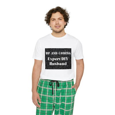 UP-AND-COMING EXPERT DIY HUSBAND Men's Short Sleeve Pajama Set