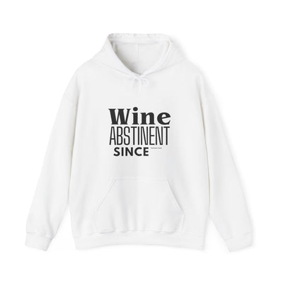 WINE ABSTINENT TOMORROW Unisex Heavy Blend™ Hooded Sweatshirt
