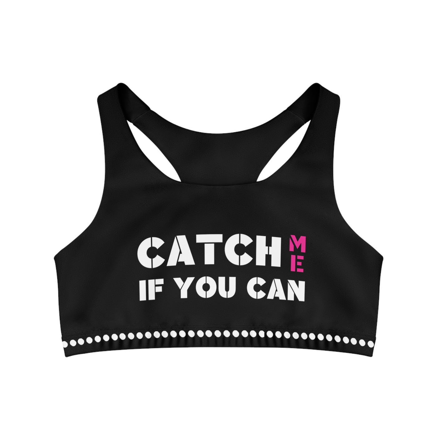 CATCH ME Seamless Sports Bra (AOP)