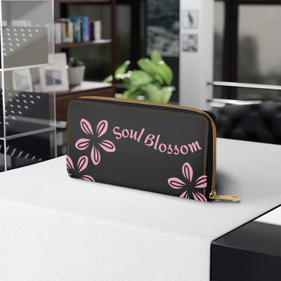 SOUL BLOSSOM Exotic Zipper Wallet
