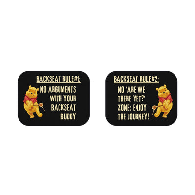WINNIE BACKSEAT HARMONY Car Mats (2x Rear)
