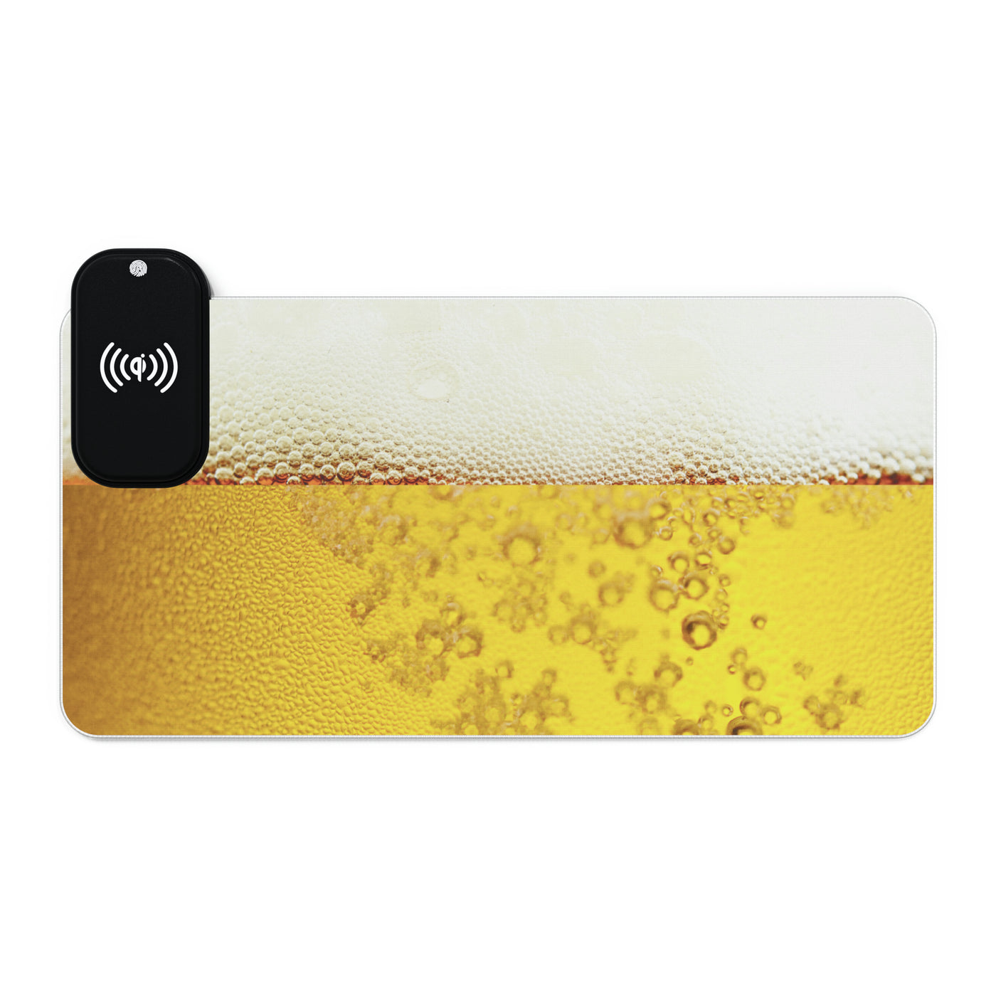 LED BEER Gaming Mouse Pad, Wireless Charging