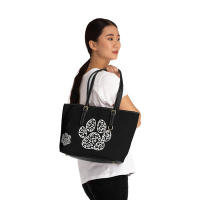 PAWSITIVELY CHIC PU Leather Shoulder Bag