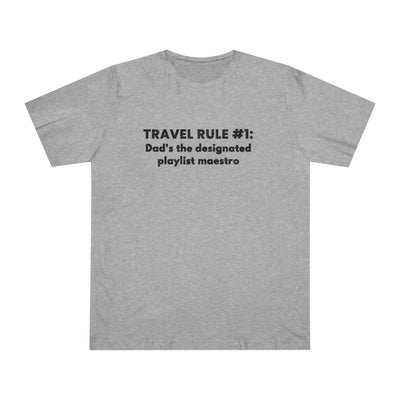 PLAYLIST MAESTRO TRAVEL RULE Unisex Deluxe T-shirt