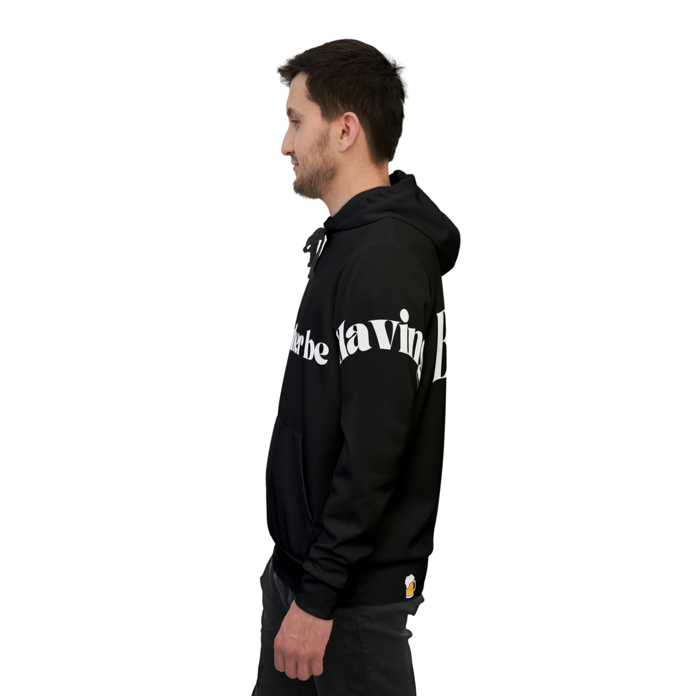 BEER VIBES Unisex Athletic Hoodie (AOP)
