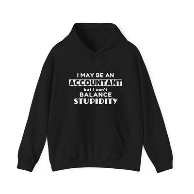 BALANCING ACT ACCOUNTANT Unisex Heavy Blend™ Hooded Sweatshirt