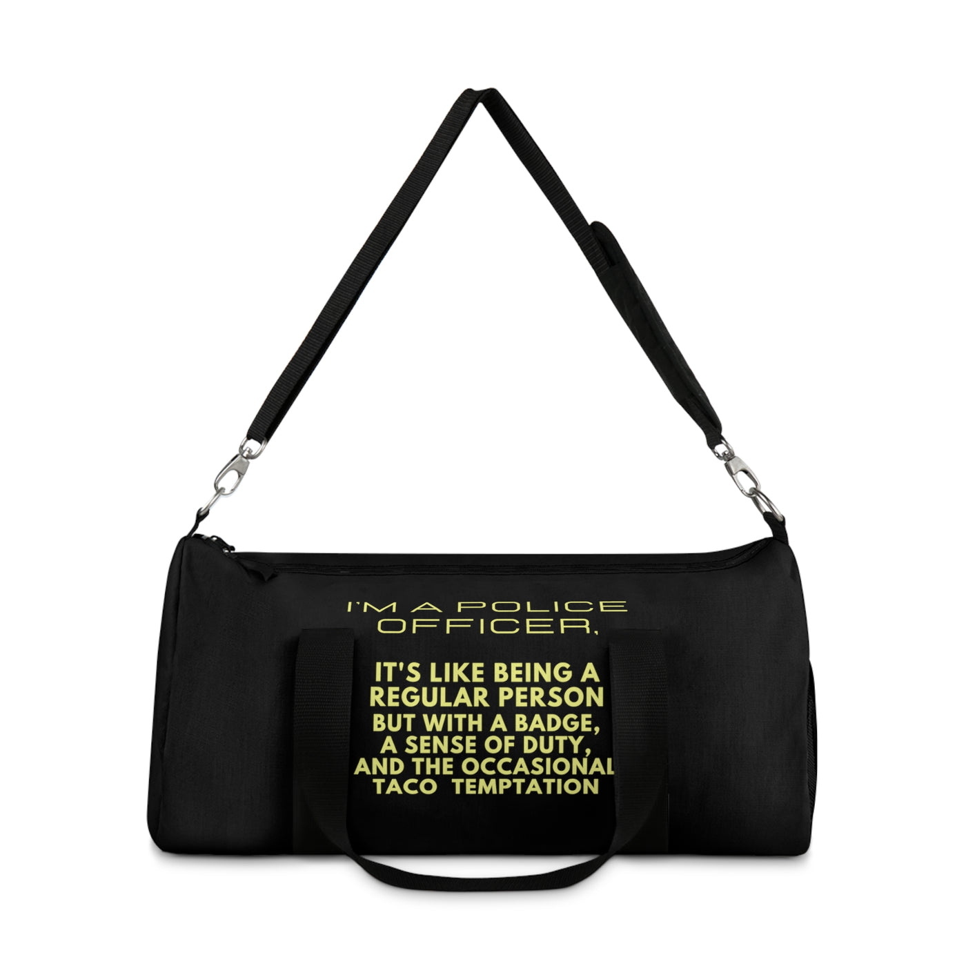 BADGE AND TACO Duffel Bag
