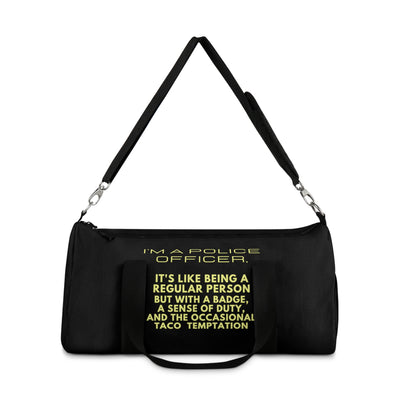 BADGE AND TACO Duffel Bag