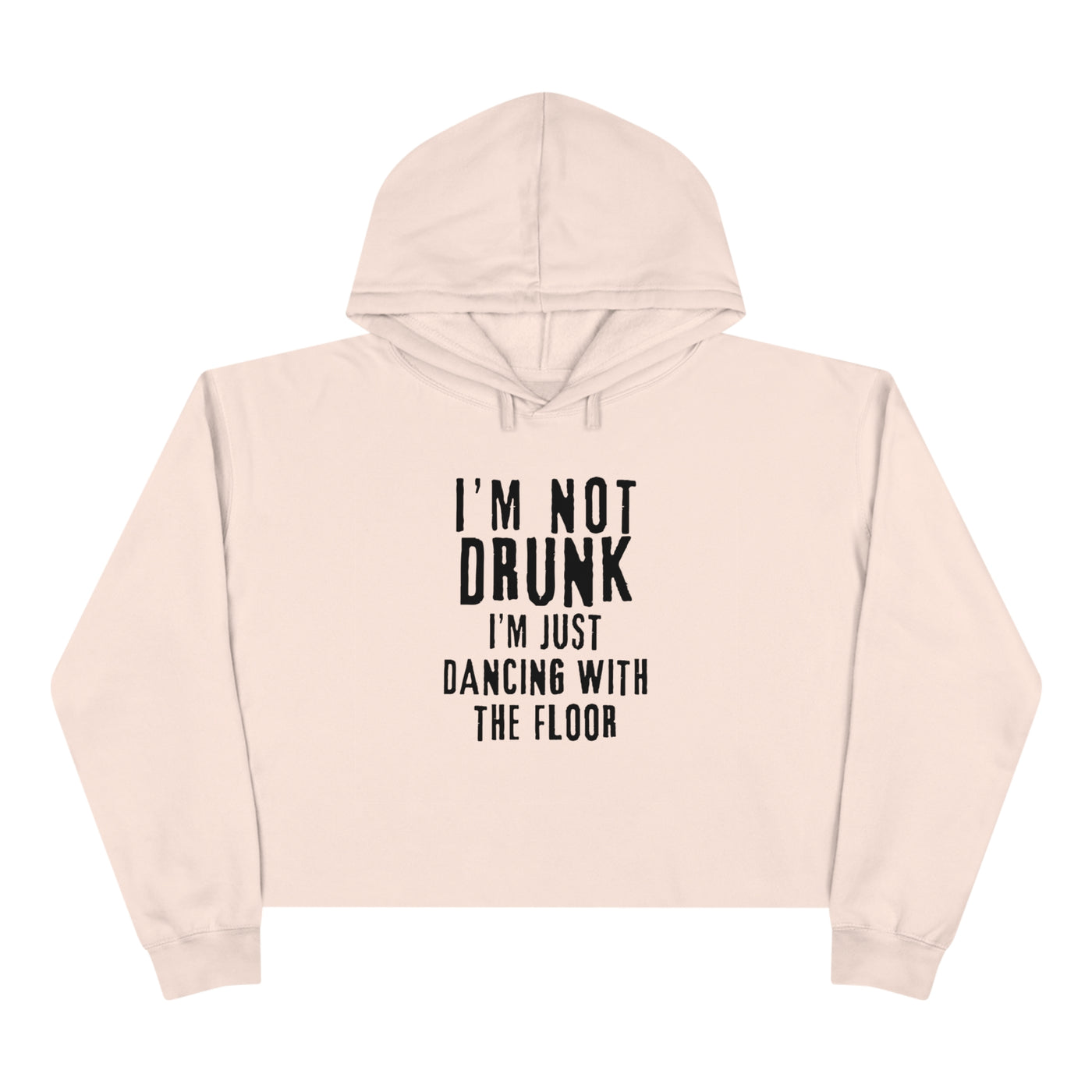 DANCE FLOOR PARTY Crop Hoodie