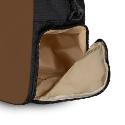 CUTE OTTER Brown Shoulder Handbag