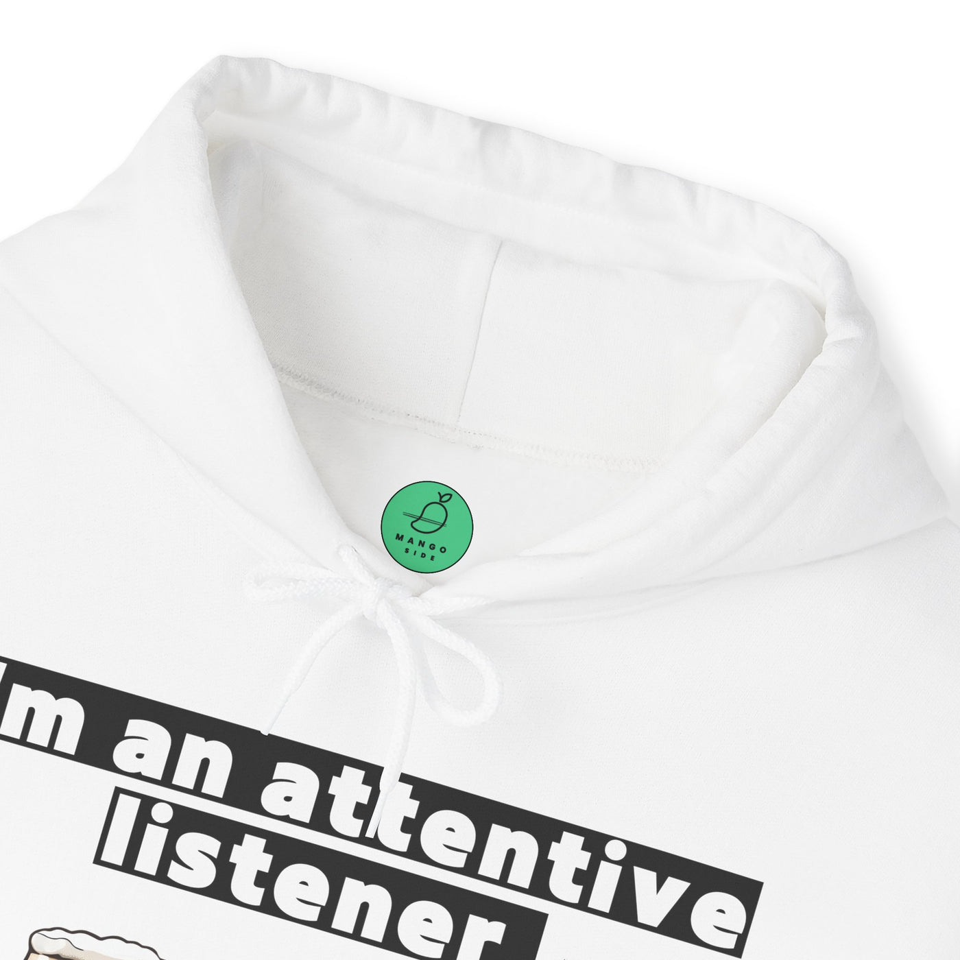 ATTENTIVE LISTENER Unisex Heavy Blend™ Hooded Sweatshirt