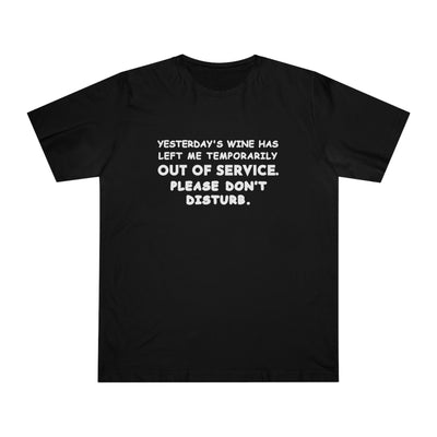 WINE-INDUCED HIATUS Unisex Deluxe T-shirt