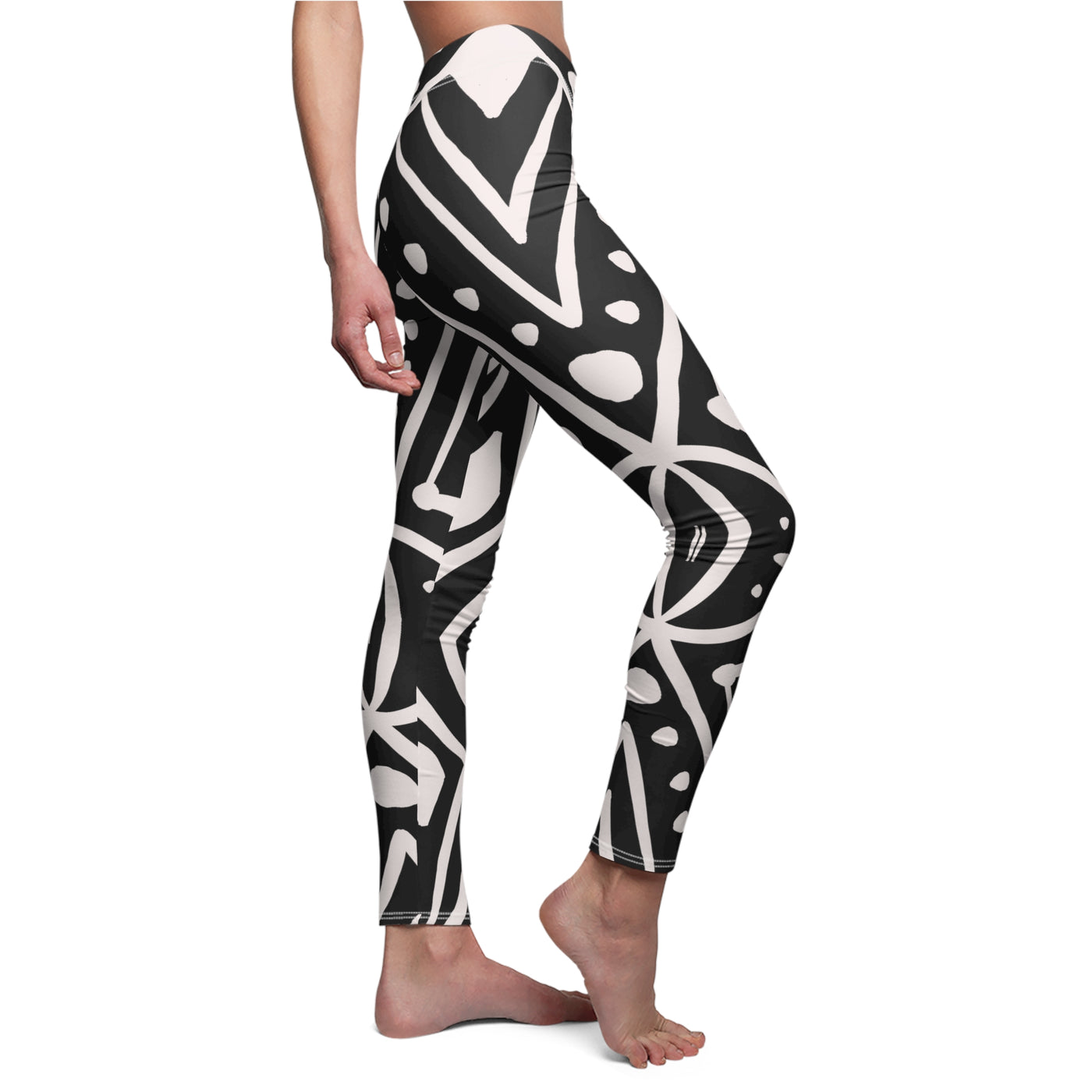 BOHO BLISS Women's Cut & Sew Casual Leggings (AOP)